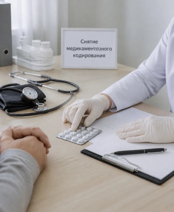 Снятие медикаментозного кодирования в Шахтах от 5427 р. | Медзона